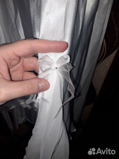 Кружевной пеньюар+ сорочка на брительках