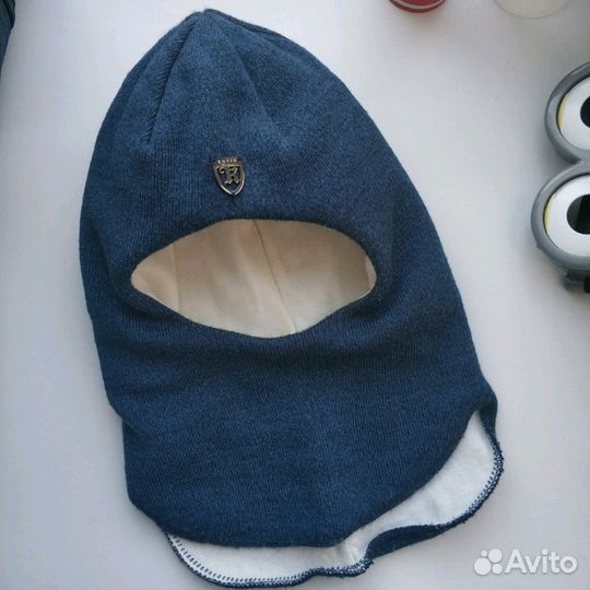 Шерстяная шапочка Janus и шлем Kotik