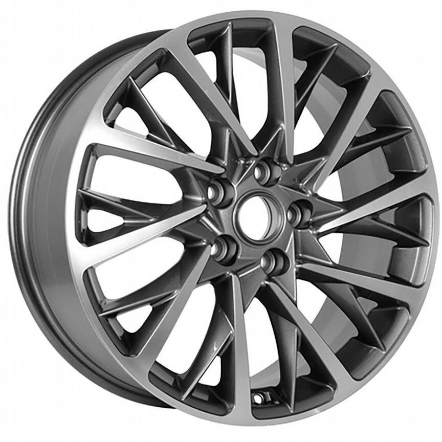 Диски Khomen KHW1804 7.5x18 5x108 ET50 D63.3 Gray-FP
