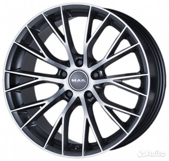 R18 5x120 8J ET30 D72,6 MAK Munchen Gunmetal Mirro
