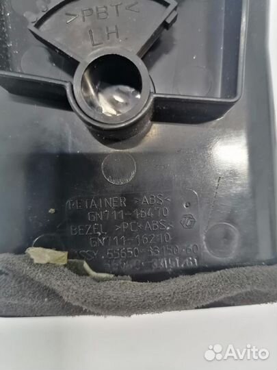 Дефлектор воздушный Toyota Camry ACV40 2006-2011 2