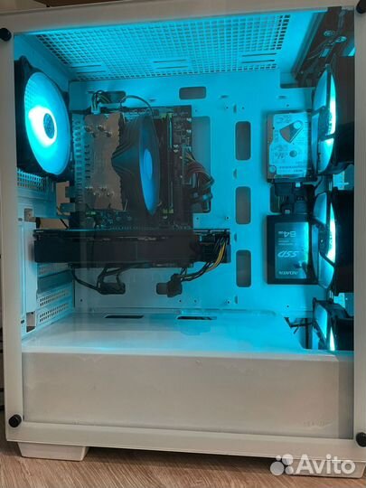 Игровой PC intel I7/RX 580 8GB/16RAM-DDR4/SSD