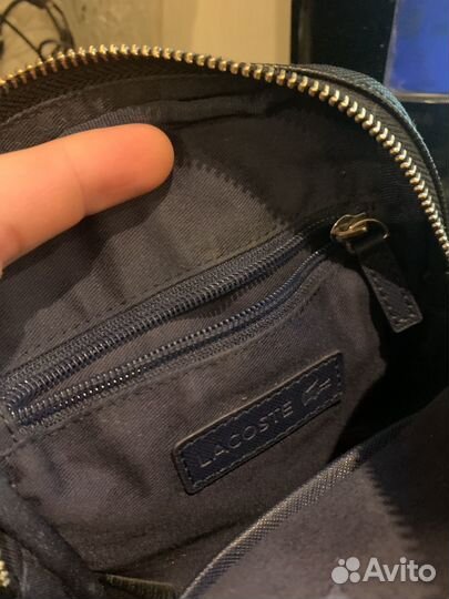 Сумка lacoste мужская бомбочка