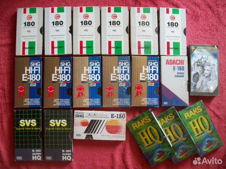 Видеокассеты 