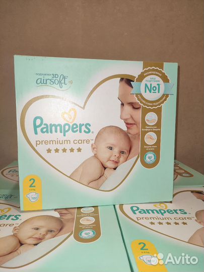 Pampers подгузники Premium Care
