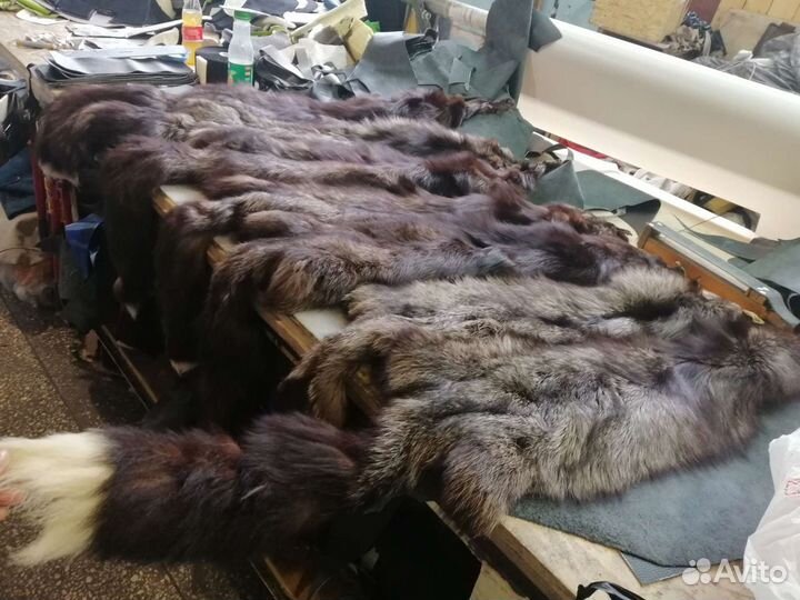 Лисья шкура чулком отменного качества