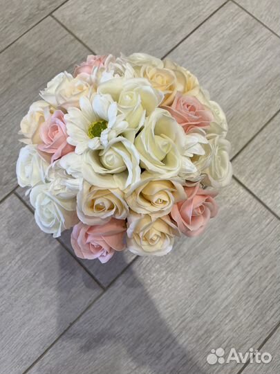 Букет из вспененного мыла