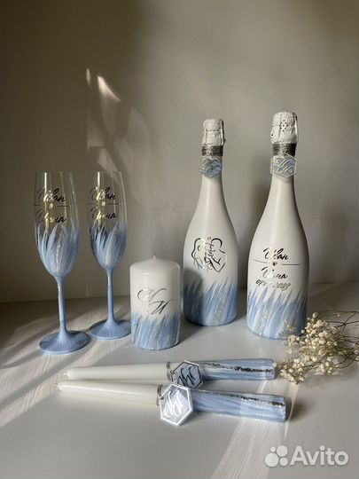 Свадебные аксессуары на стол