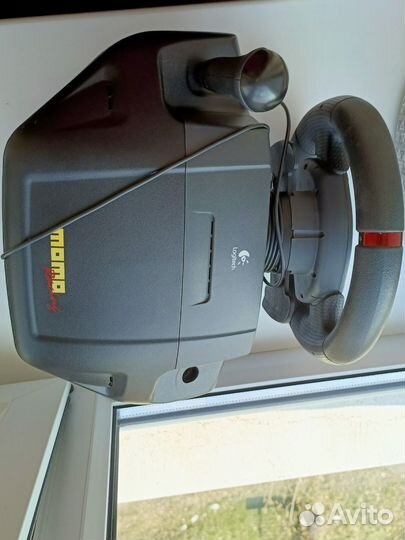 Игровой руль Logitech momo racing с модом на 900