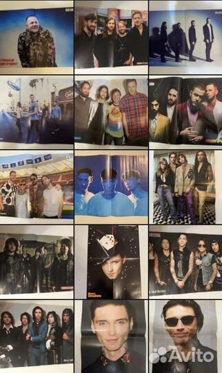 Плакаты музыкальных групп