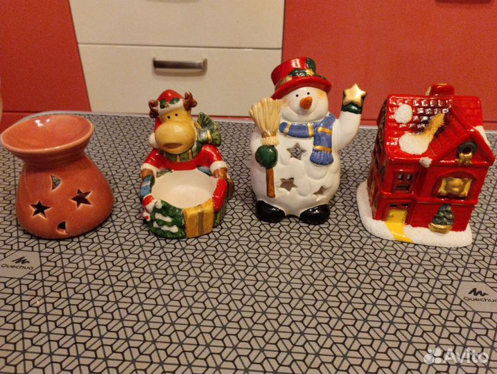 Новогодние подсвечники