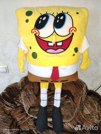 Мягкая игрушка большая попугай 