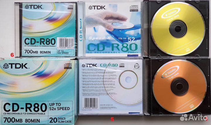 CD-R DVD-R BD-R Verbatim TDK Taiyo Yuden