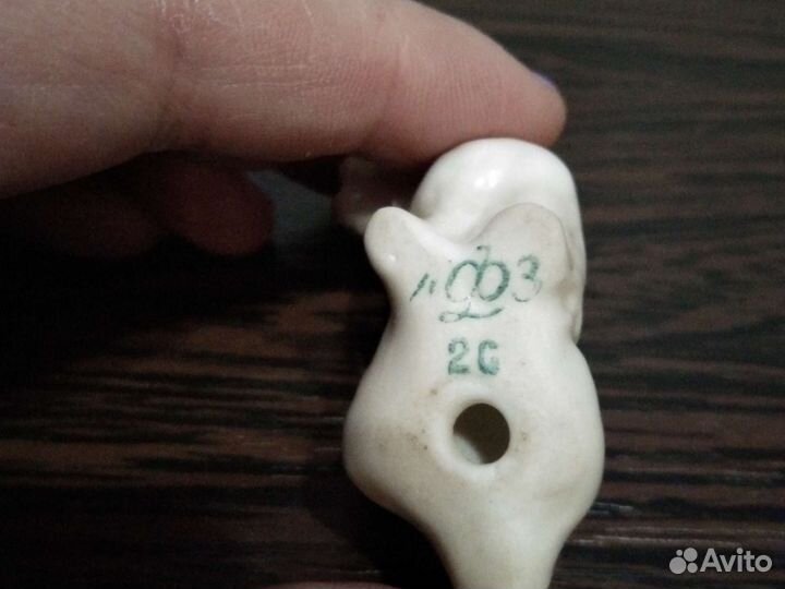 Фарфоровая статуэтка скотч-терьер лфз