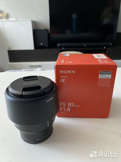 Объектив Sony 85mm f1.8