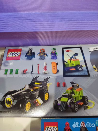 Новые Lego Оригинал Batman Spider Man