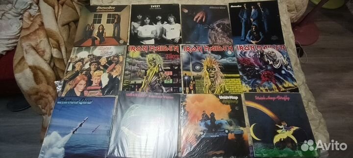 Виниловые пластинки металл