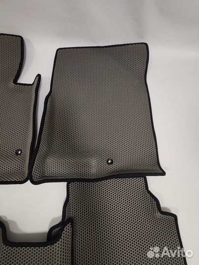 EVA коврики с бортами Hyundai Santa Fe III