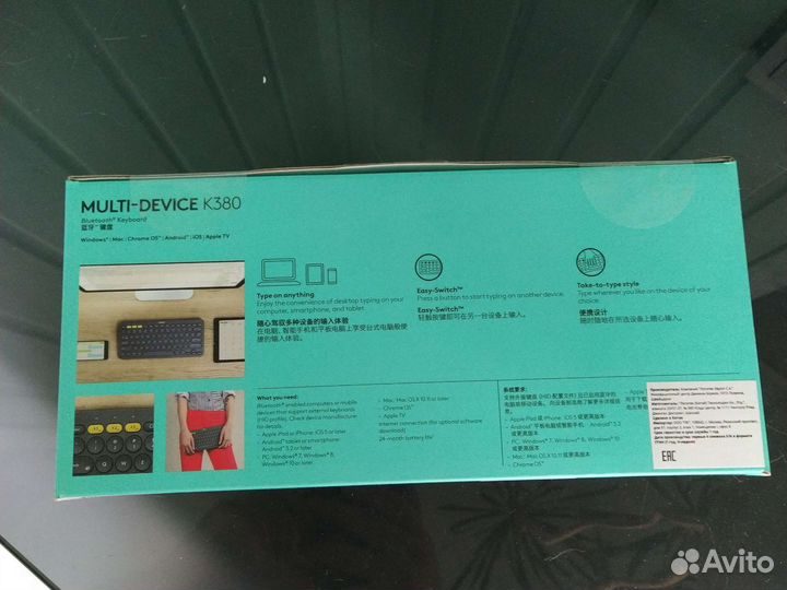 Новая Logitech k380