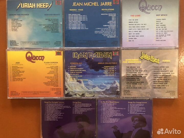 Uriah Heep,Judas Priest,Iron Maiden,Queen - 8 CD