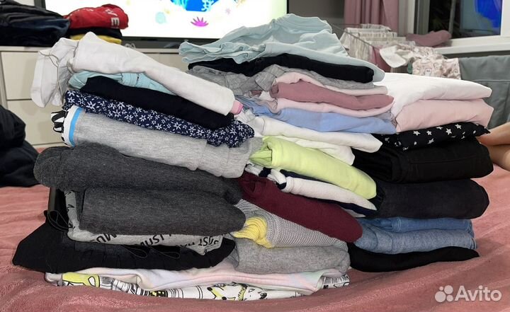 Вещи пакетом на девочку 140 146