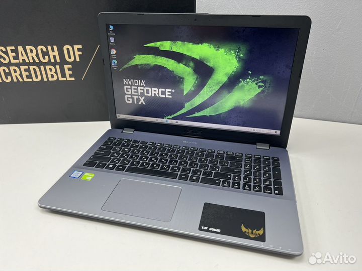 Топ Asus 8ядер Core i7-8550 12Gb DDR4 GF 150MX SSD