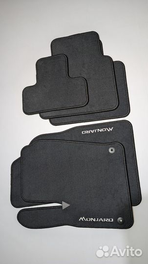 Коврики на Geely Monjaro ворс, велюр
