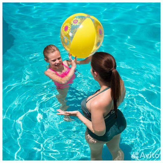 Мяч пляжный «Дизайнерский», d51 см, от 2 лет, цвет