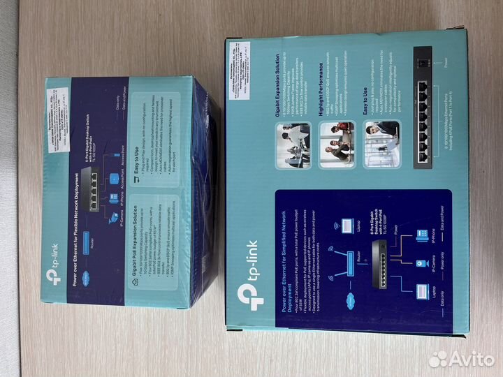 Коммутатор TP-link 5-Port, 8-Port