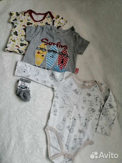 Детские вещи и обувь для мальчика 9-12 месяцев