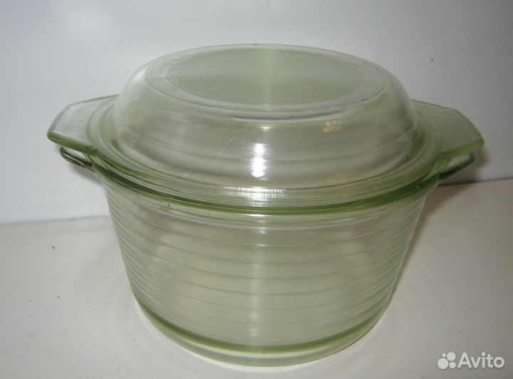 Кастрюля из стекла 1.7 литра + крышка