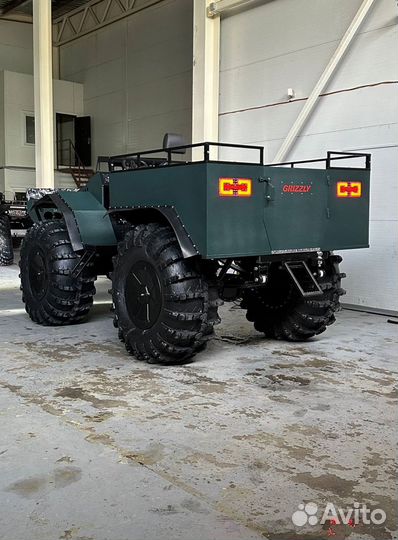 Квадроцикл переломка Grizzly (Снегоболотоход)