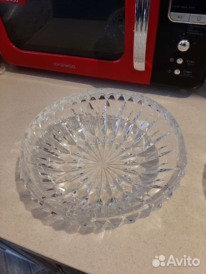 Салатник хрустальный