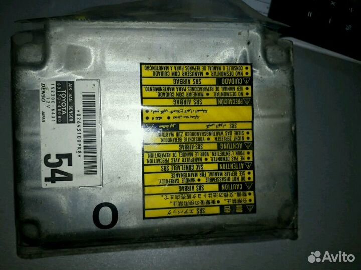 Блок SRS (Air bag Sensor ) Лексус Lexus Rx 350