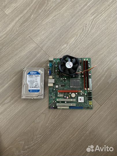 Материнская плата комплект 775