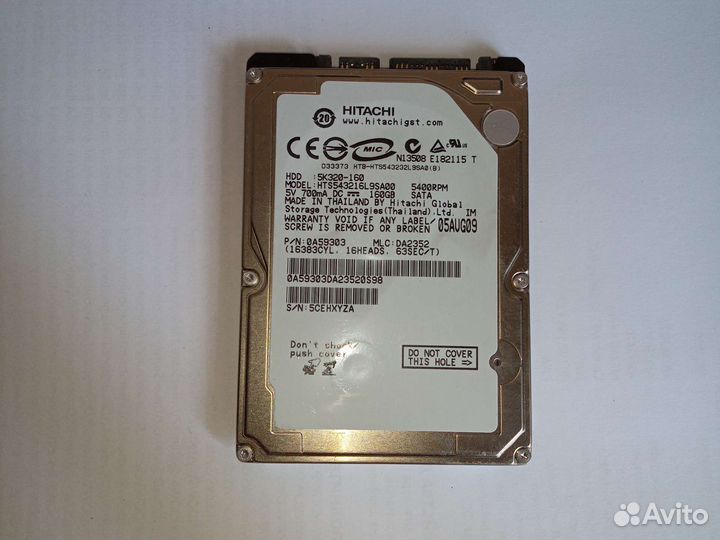 Жесткий диск Seagate HDD IDE SATA 3.5