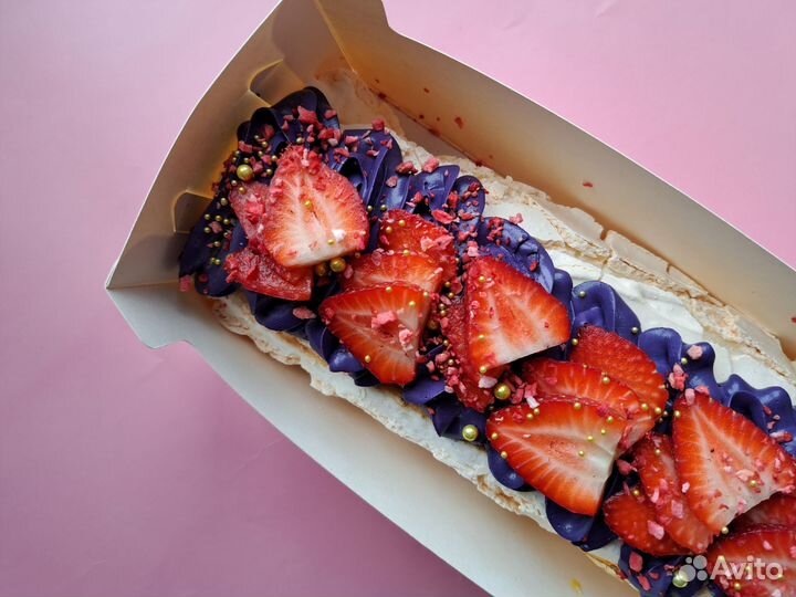 Меренговый рулет