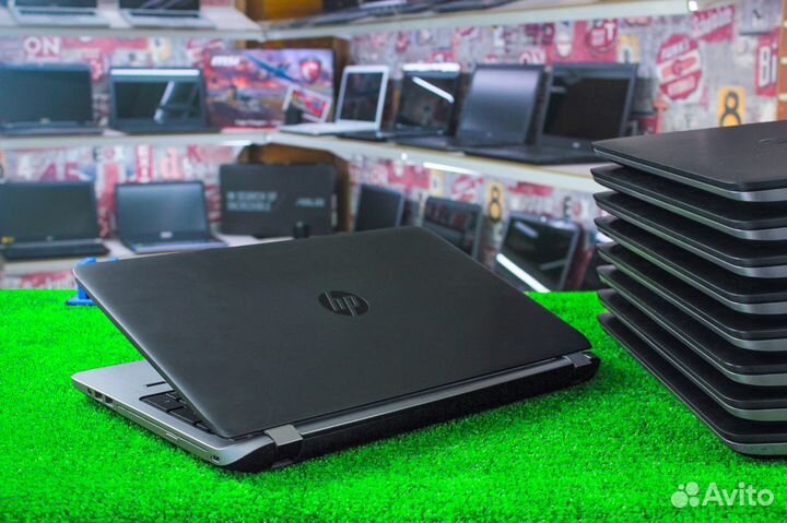 Ноутбук HP на Core i5 в металле