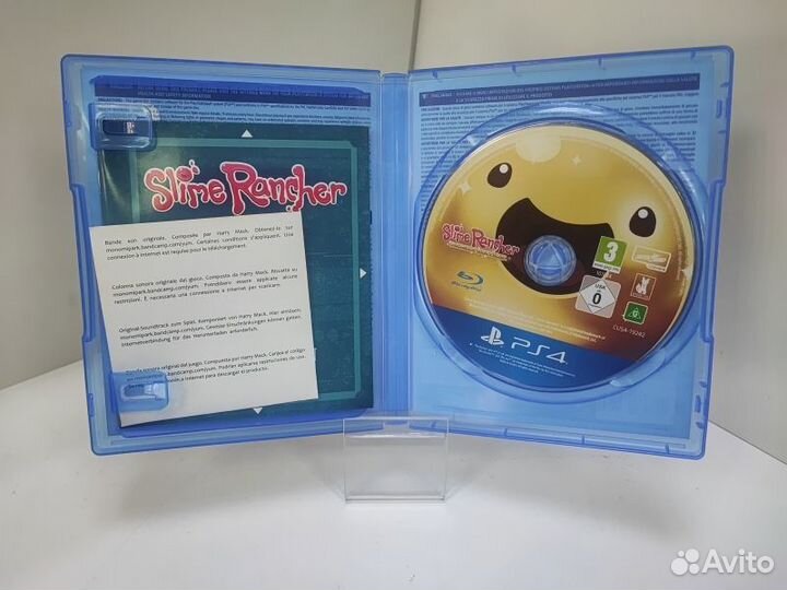 Игровые диски. Sony Playstation 4 Slime Rancher De