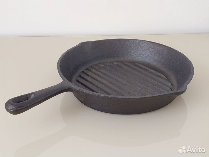 Чугунная сковорода-гриль Fissman Grill Pan 26х5 см