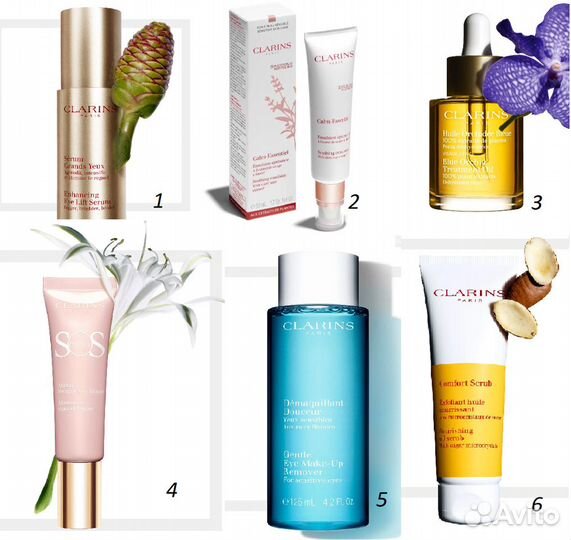 Clarins косметика Шикарные наборы