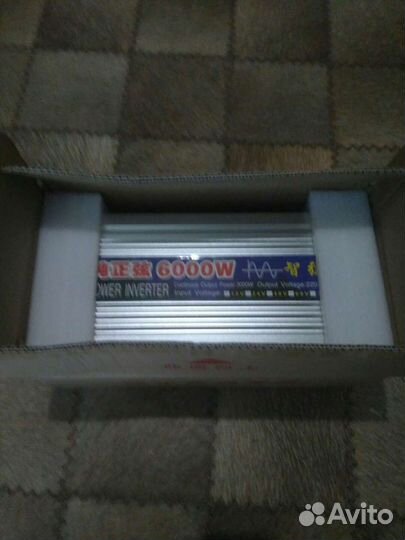 Инвертор 24 220 чистый синус 6000w