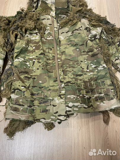 Маскировочный костюм (гилли), краски для ткани