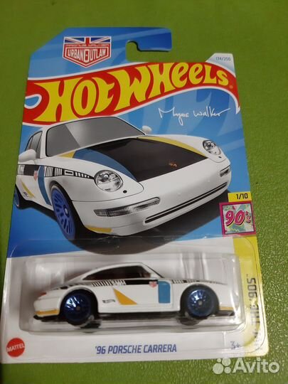 Hot wheels 96 porsche carrera