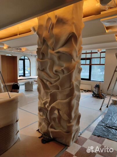 Барельеф,лепнина,картины из гипсовой шпатлевки