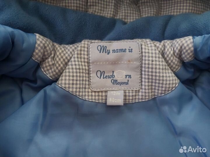 Пальто для мальчика 80