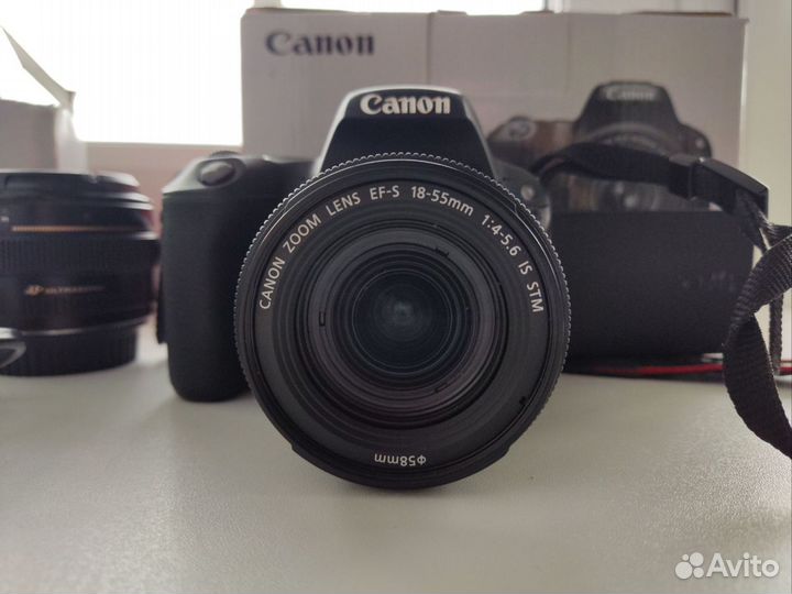 Фотоаппарат Canon 200d+kit 18-55stm+50mm f/1.4 usm