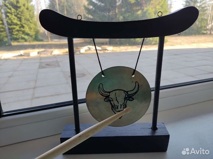 Гонг с колотушкой