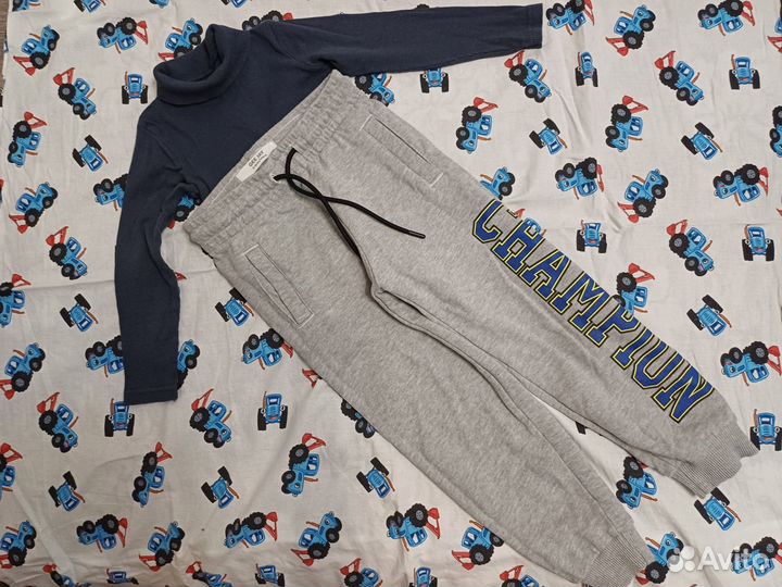 Брюки без начеса