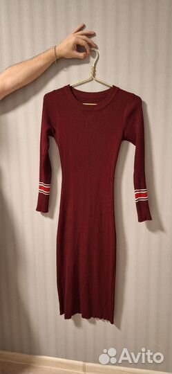 Платье трикотажное женское